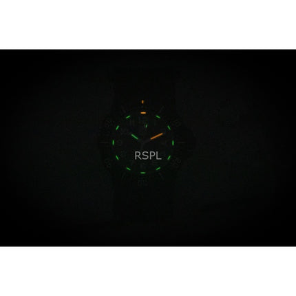 Reloj de buceo Luminox Navy Seal Military con correa de caucho, esfera negra, cuarzo XS.4231.SET, 200 m, para hombre, con set de regalo.