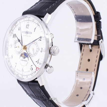 Reloj Zeppelin LZ 129 Hindenburg para hombre, fabricado en Alemania, 7036-1 70361.