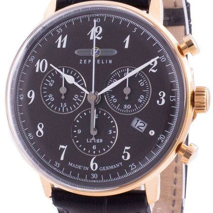 Zeppelin Hindenburg LZ129 7084-2 70842 Reloj cronógrafo de cuarzo para hombre