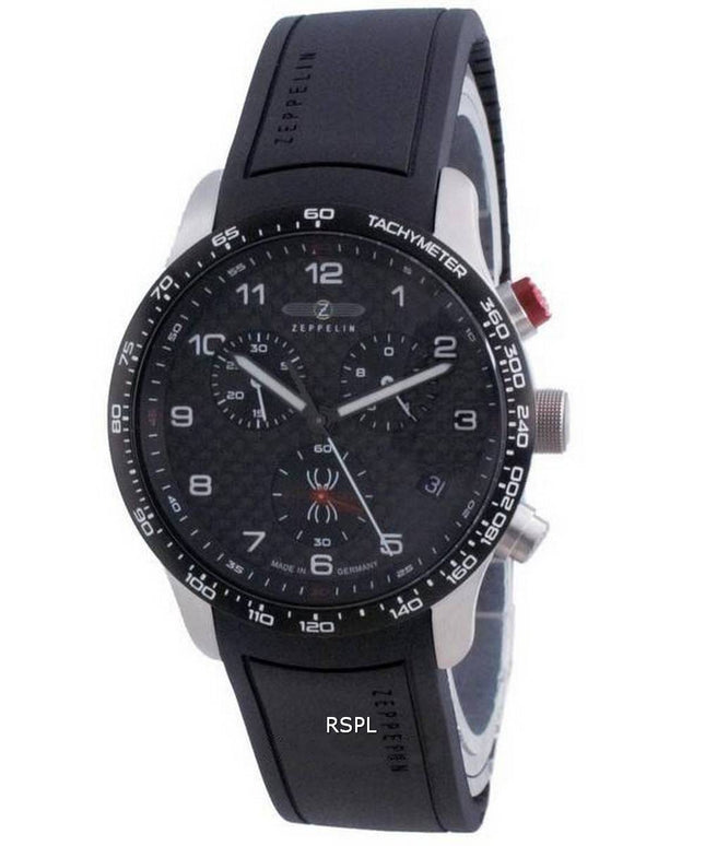 Zeppelin Alain Robert Limited Edition Chronograph Quartz 72944_K-B 72944_KB 100M Reloj para hombre