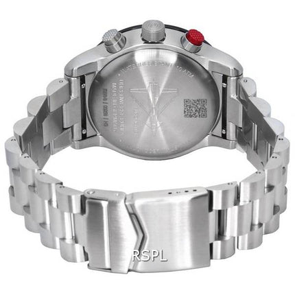 Zeppelin Eurofighter Cronógrafo Esfera azul Cuarzo 7298M-3_SET 7298M3_SET 100M Reloj para hombre con juegos de bandas