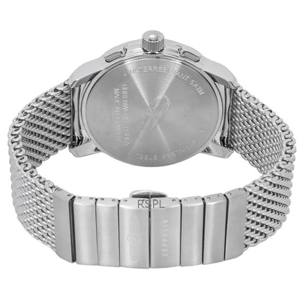 Zeppelin LZ126 Los Angeles Cronógrafo Acero inoxidable Esfera azul Cuarzo 7614M3 Reloj para hombre