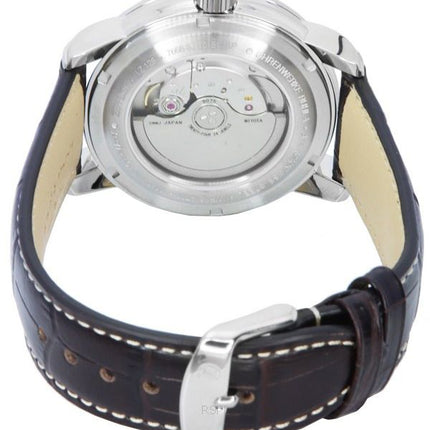 Zeppelin LZ 126 Los Angeles GMT Correa de cuero Beige Dial Automático 76685 Reloj para hombre