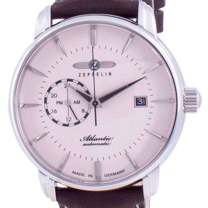 Zeppelin Atlantic Beige Dial Automatic 8470-5 84705 Reloj para hombre