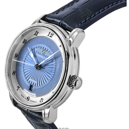 Reloj Zeppelin Friedrichshafen 85563 automático para mujer con correa de piel y esfera azul