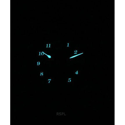 Zeppelin LZ126 Los Ángeles Correa de cuero marrón Esfera verde Cuarzo 86444 Reloj para hombre