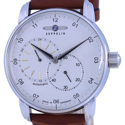 Zeppelin New Captain',s Line Leather Strap Automatic 8662-1 86621 Reloj para hombre