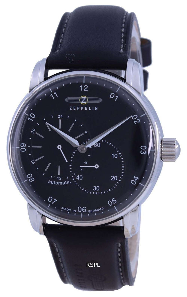 Zeppelin New Captain',s Line Leather Strap Automatic 8662-2 86622 Reloj para hombre