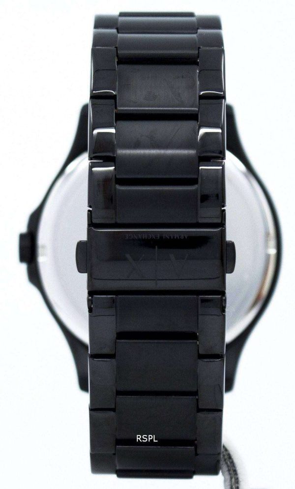 Armani Exchange negro acero inoxidable AX2104 reloj de hombres