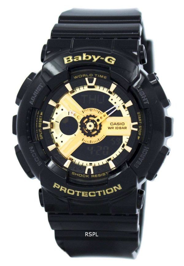 Reloj Casio Baby-g mundial tiempo Analógico Digital BA-110-1A de la mujer
