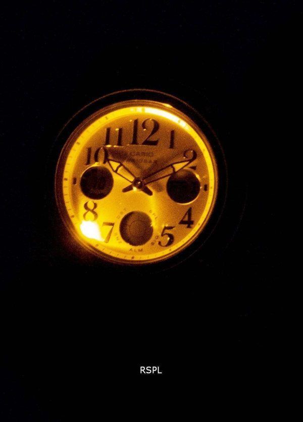 Reloj Casio Baby-g BGA-150PG-5B1 a prueba de golpes la iluminaci√≥n de las mujeres