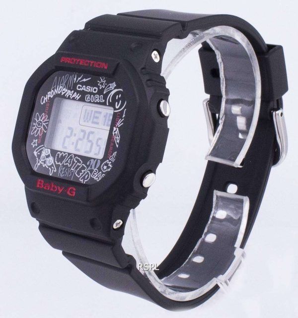 Reloj Casio Baby-g BGD-560SK-1 BGD560SK-1 Cronógrafo Digital 200M Femenil