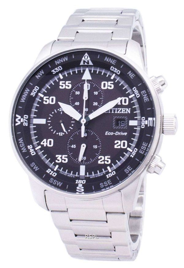 Ciudadano aviador CA0690-88E Eco-Drive cronógrafo reloj de Men