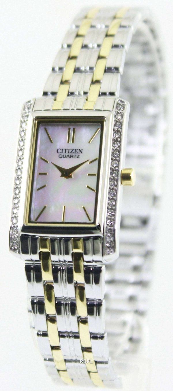 Ciudadano cuarzo cristales de Swarovski EK1124 - 54D reloj de mujeres