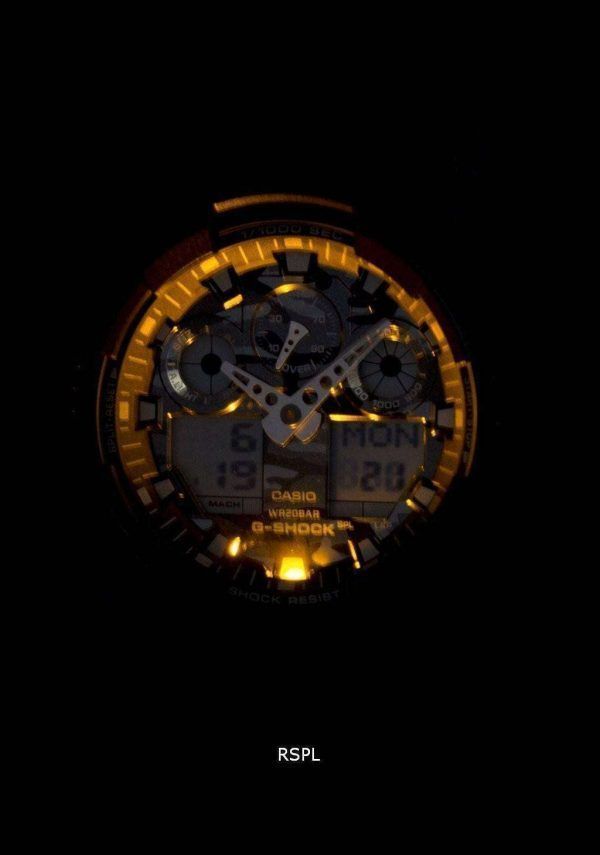 Reloj Casio G-Shock camuflaje serie analógica Digital GA-100CF-8A varonil