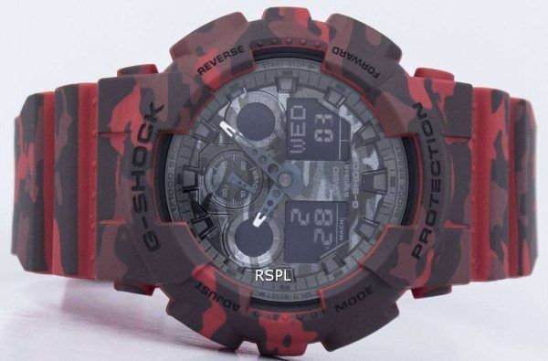 Casio G-Shock camuflaje serie analógica Digital GA-100CM-4A reloj de hombres