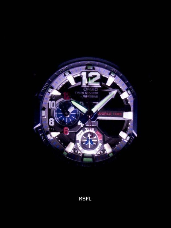 Reloj Casio G-Shock GRAVITYMASTER mundo a prueba de golpes tiempo GA-1100-2A de los hombres