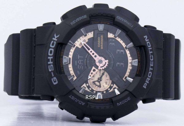 Reloj negro para hombre, GA110RG-1A G-Shock, de Casio