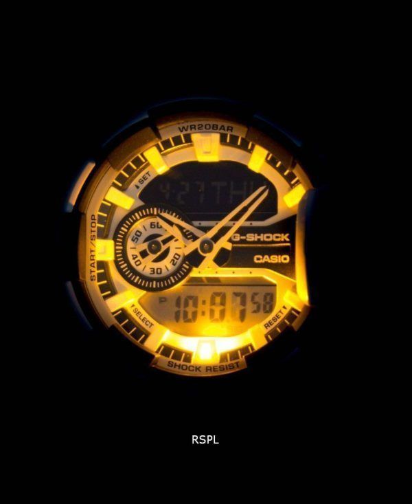 Reloj Casio G-Shock 200M Analógico-Digital GA-400-7A hombre