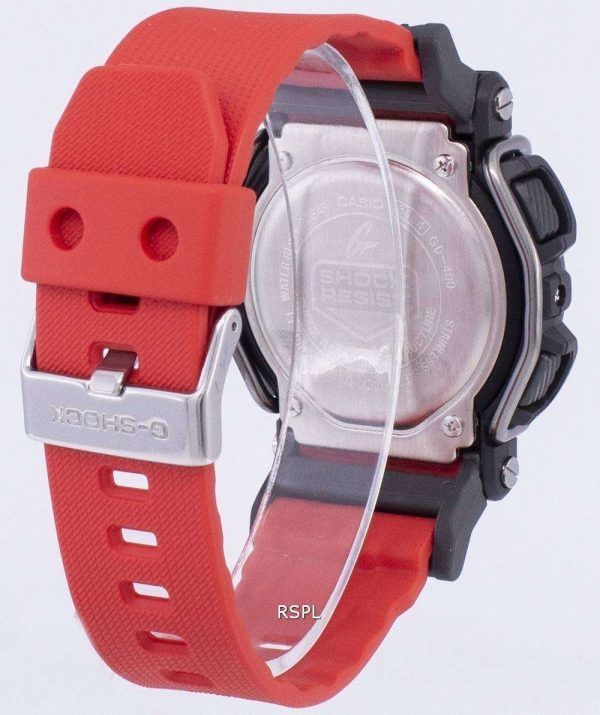 Reloj de Casio G-Shock Flash iluminador súper alerta 200M GD-400-4 hombres
