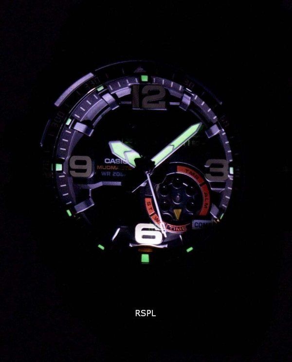 Reloj Casio G-Shock Mudmaster Anal√≥gico Digital Twin Sensor GG-1000-1A5 de los hombres