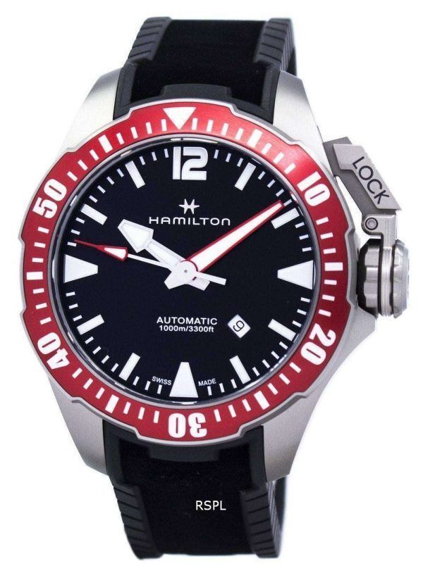 Hamilton Khaki Navy Frogman autom√°tico H77805335 Watch de Men