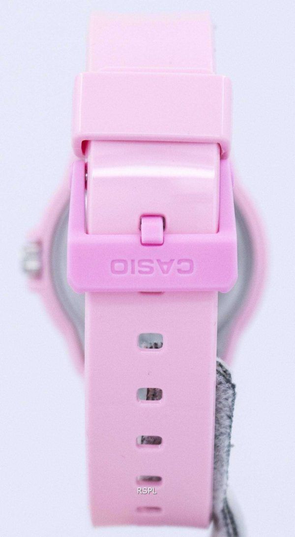 Reloj Casio rosa resina correa LRW-200H-4B2VDF LRW-200H-4B2V de las mujeres