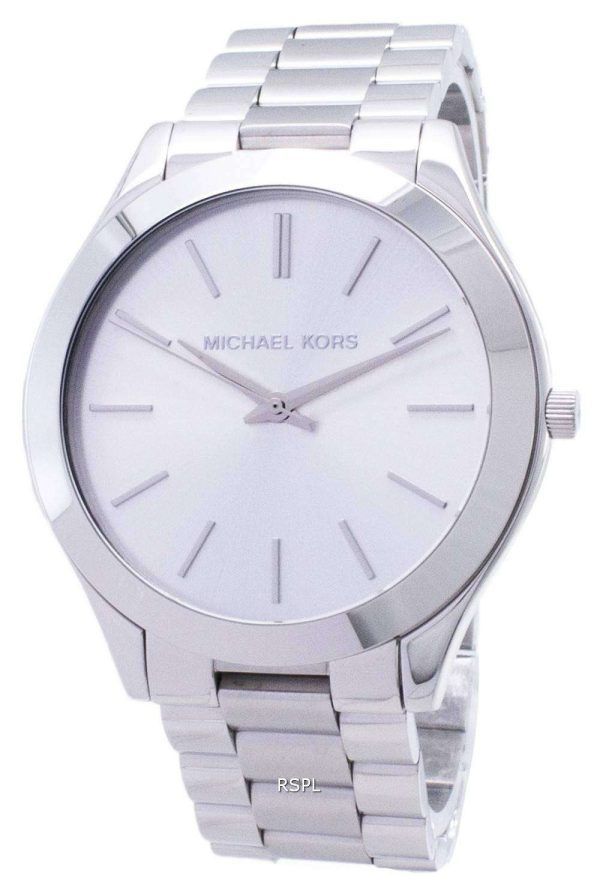 Reloj Michael Kors pista Dial de plata MK3178 de las mujeres
