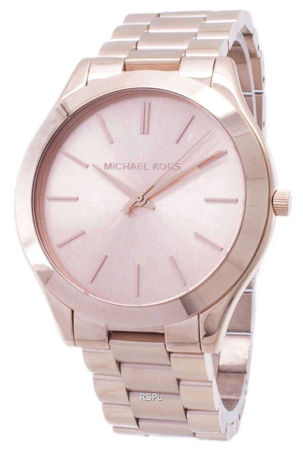 Michael Kors pasarela Rosa dorado MK3197 reloj de mujeres