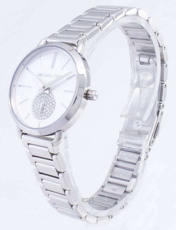 Michael Kors Petite Portia cuarzo diamante acento MK3837 Watch de Women
