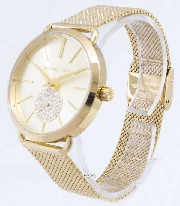 Michael Kors Portia cuarzo diamante acento MK3844 Watch de Women