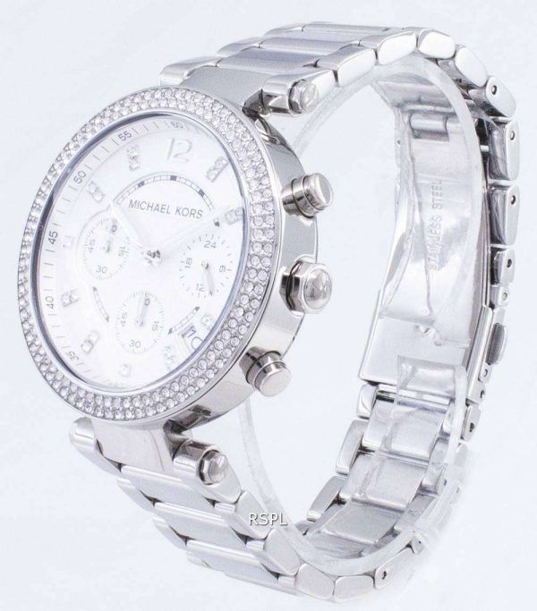 Reloj Michael Kors Parker cristales Cronógrafo MK5353 de las mujeres