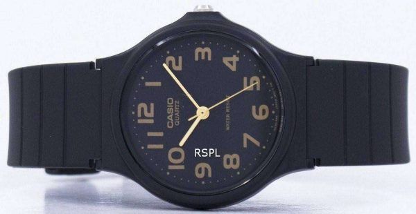 Reloj Casio clásico cuarzo correa negra MQ-24-1B2LDF MQ-24-1B2L de los hombres