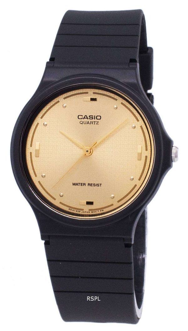 Reloj de Casio cuarzo Enticer analógico Dial oro MQ-76-9ALDF MQ-76-9AL hombres