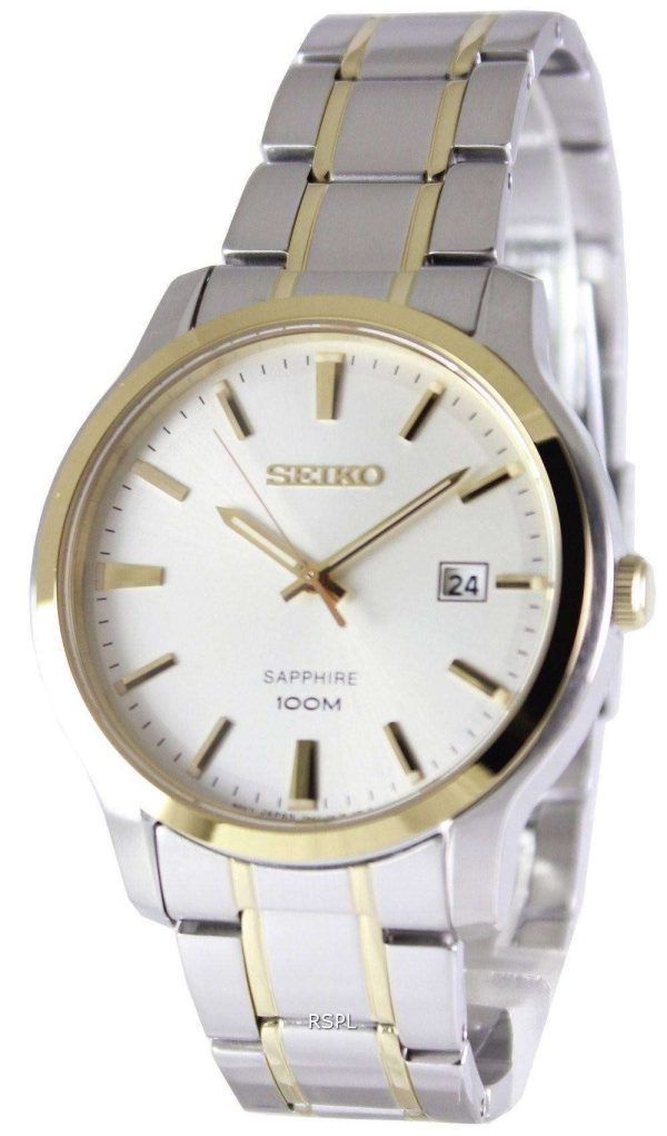Seiko Neo Classic cuarzo zafiro 100M SGEH42P1 SGEH42P reloj de hombres