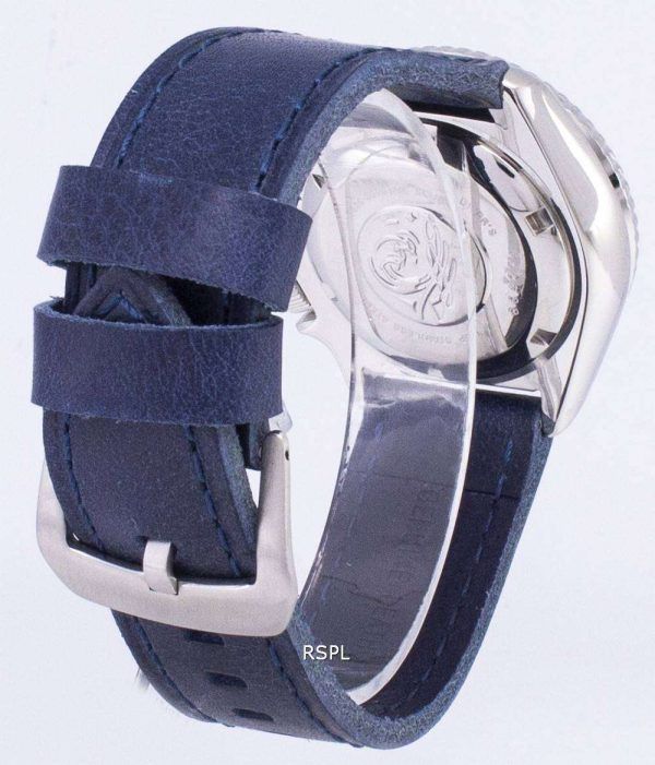 Reloj 200M cuero azul oscuro Varonil de correa de Seiko Automatic LS13 SKX007K1 Diver