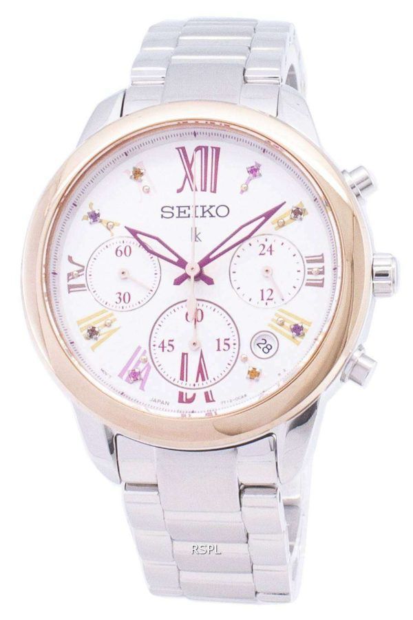 Reloj de Seiko Lukia Limited Edition SRWZ82 SRWZ82P1 SRWZ82P cronógrafo de las mujeres