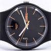 Reloj Unisex Swatch originales Dark Rebel cuarzo suizo SUOB704