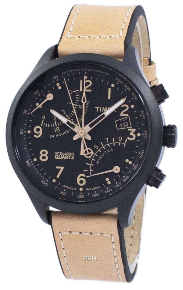 Reloj Timex Indiglo inteligente Fly-Back Cron√≥grafo de cuarzo T2N700 de los hombres
