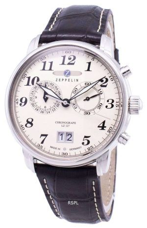 Zeppelin serie LZ127 Graf Alemania hizo 7684-5 76845 Watch de Men