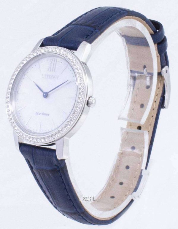 Ciudadano Eco-Conduzca EX1480 - 15D diamante Acentos analógico Watch de Women