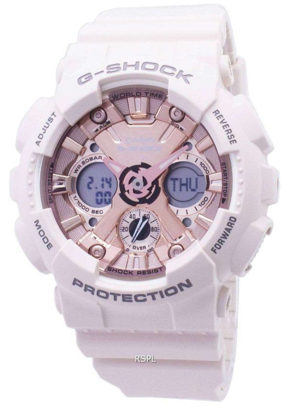 Casio G-Shock GMAS120MF GMA-S120MF-4A-4A iluminación Analógico Digital 200M Watch de Men