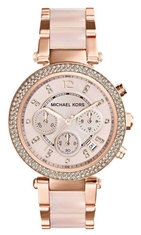Reloj Michael Kors Parker cristales Swarovski MK5896 femenina