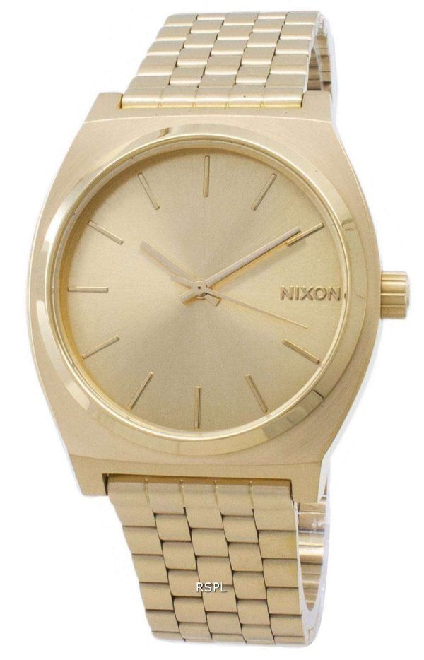 Nixon tiempo Teller reloj oro A045-511-00 de todos los hombres