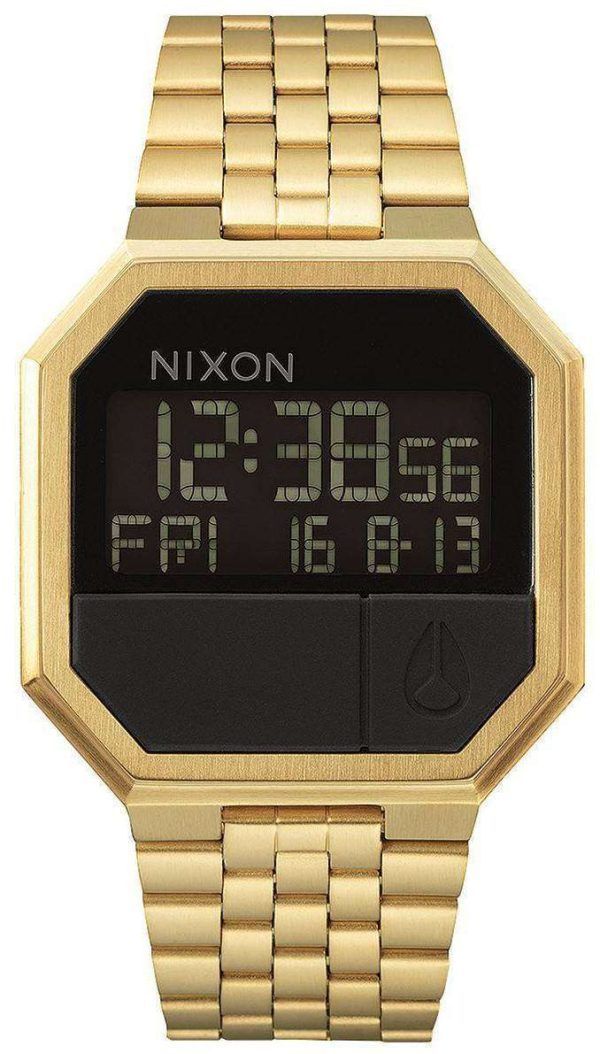 Nixon nuevo funcionamiento alarma Digital A158-502-00 Watch de Men