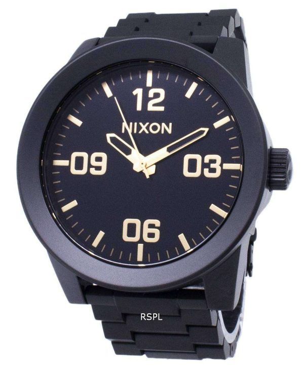 Nixon Corporal A346 SS-1041-00 analógico de cuarzo reloj de Men