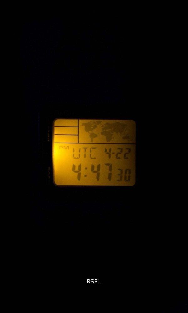 Casio alarma mundial tiempo Digital A500WA-1DF reloj de Men