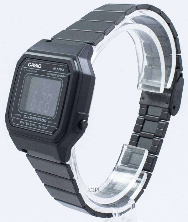 Reloj Unisex Casio iluminador cronógrafo alarma Digital B650WB-1B