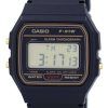 Reloj Casio alarma cronógrafo Digital F 91WG de 9S de los hombres