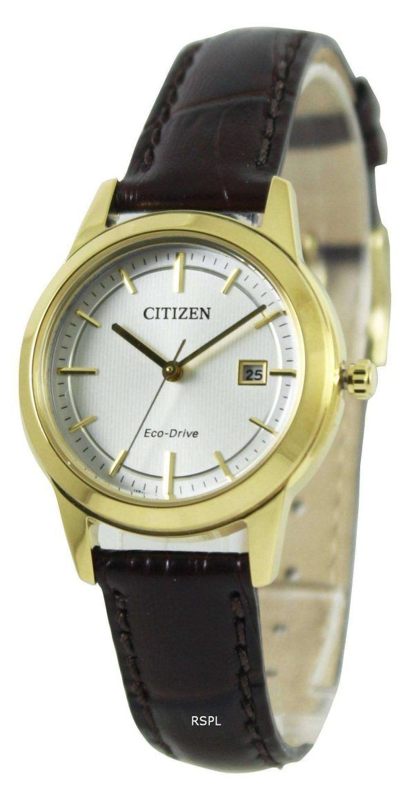 Reloj Citizen Eco-Drive fecha pantalla FE1083-02A femenina
